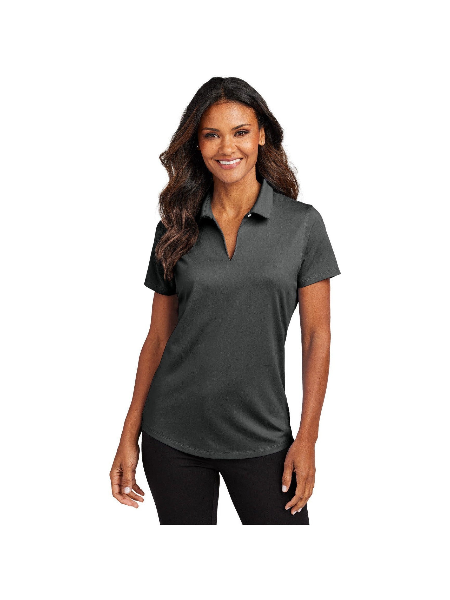 no-logo Port Authority Ladies City Stretch Polo-Port Authority-Thread Logic