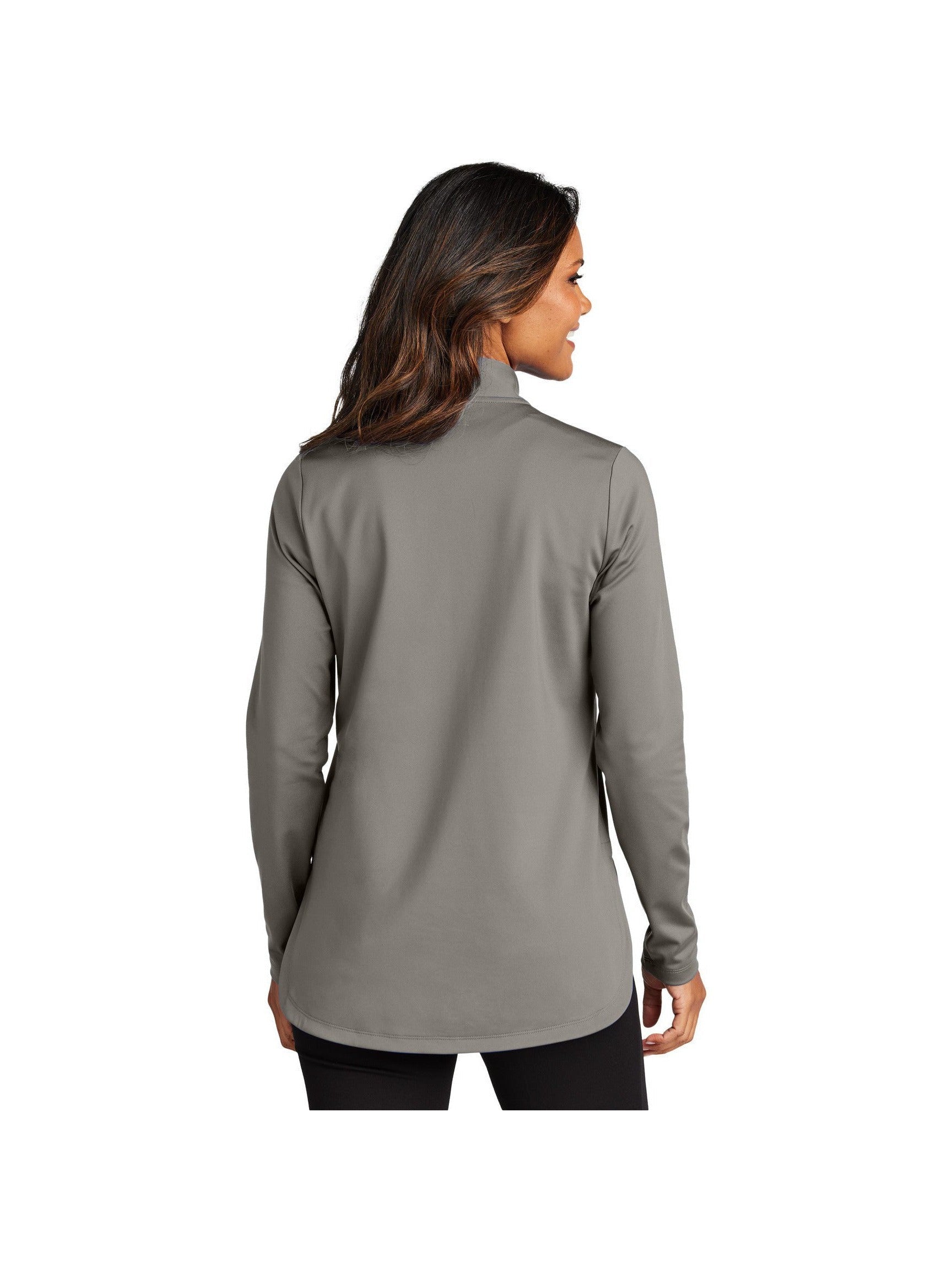 no-logo Port Authority Ladies C-FREE Double Knit 1/4-Zip-Port Authority-Thread Logic
