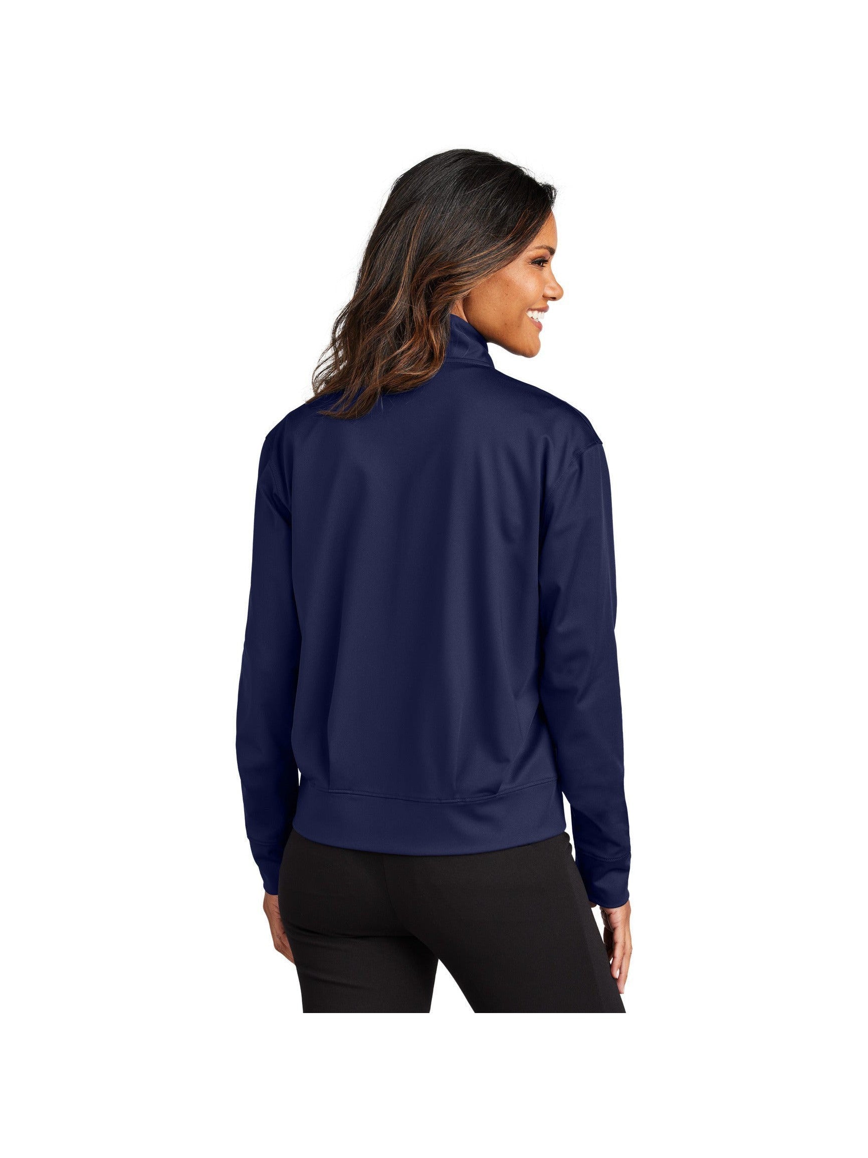 no-logo Port Authority Ladies C-FREE Double Knit Full-Zip-Port Authority-Thread Logic