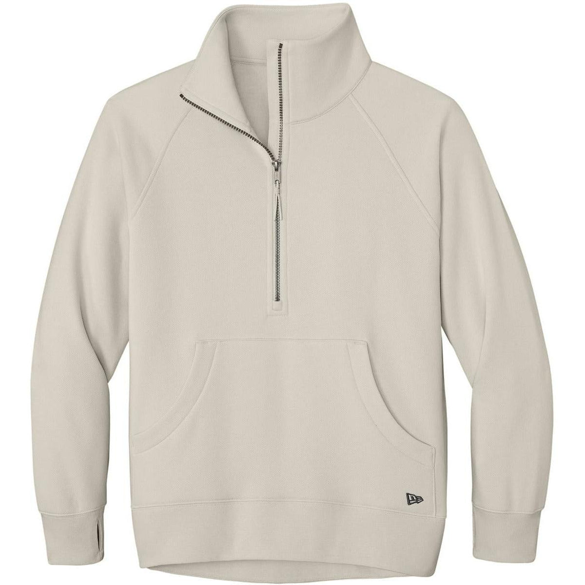 no-logo New Era Women's Heritage Fleece 1/2-Zip