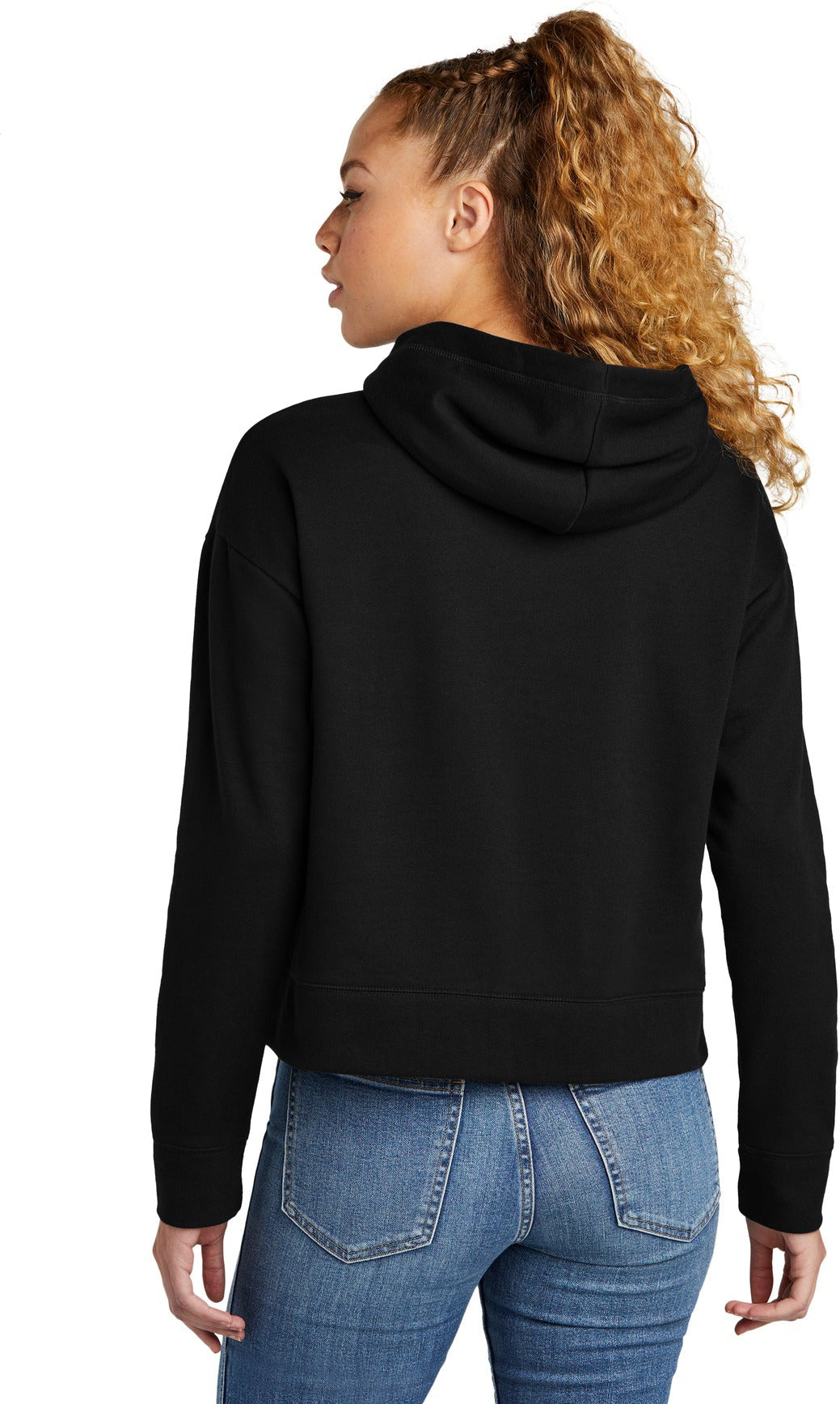 no-logo New Era Ladies Comeback Fleece Pullover Hoodie-New Era-Thread Logic