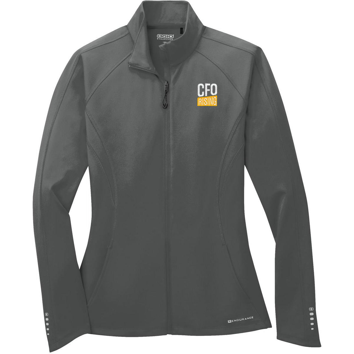 no-logo OGIO Women's Radius Full-Zip-Full Zips-OGIO-Thread Logic