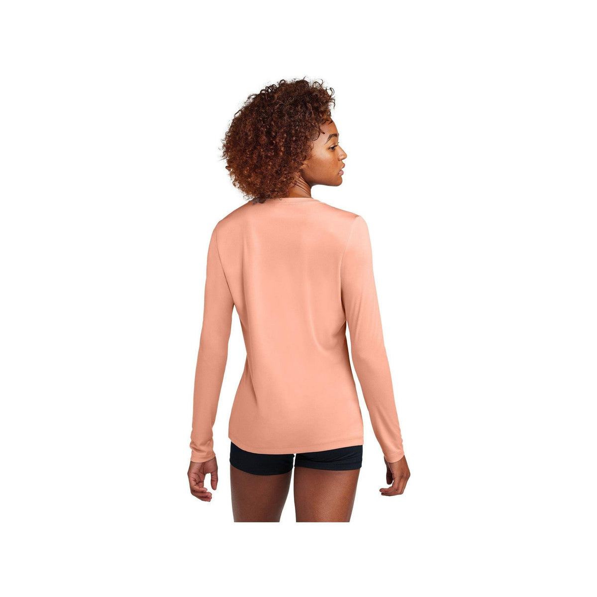 no-logo Sport-Tek Ladies Posi-UV Pro Long Sleeve-Sport-Tek-Thread Logic