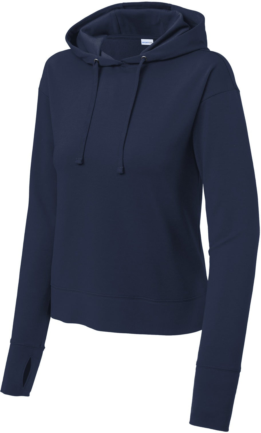 Sport-Tek Ladies Sport-Wick Flex Fleece Pullover Hoodie-Sport-Tek-True Navy-XS-Thread Logic