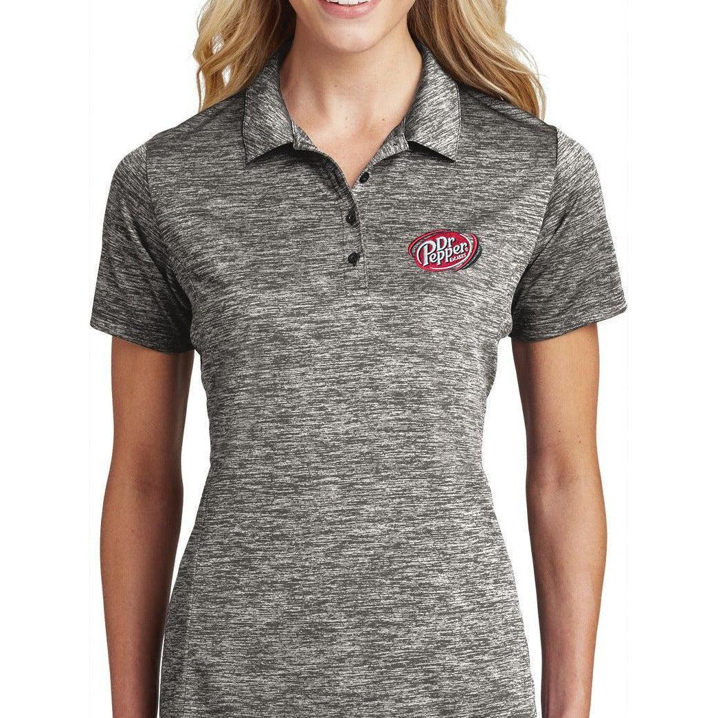 no-logo Sport-Tek Women's PosiCharge Electric Heather Polo-Regular-Sport-Tek-Thread Logic