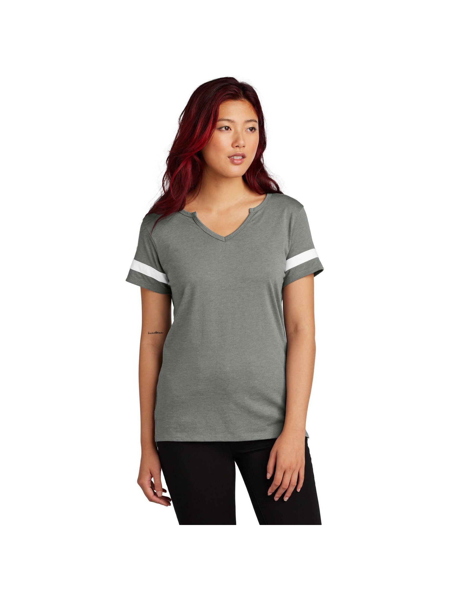 no-logo Sport-Tek Ladies Halftime Notch Neck Tee-Sport-Tek-Thread Logic