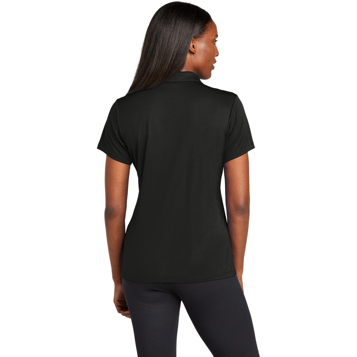 no-logo Sport-Tek Ladies PosiCharge Re-Compete Polo-Sport-Tek-Thread Logic