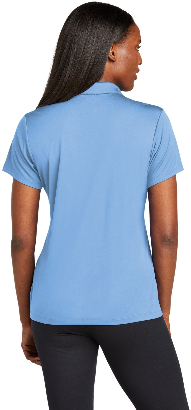 no-logo Sport-Tek Ladies PosiCharge Re-Compete Polo-Sport-Tek-Thread Logic