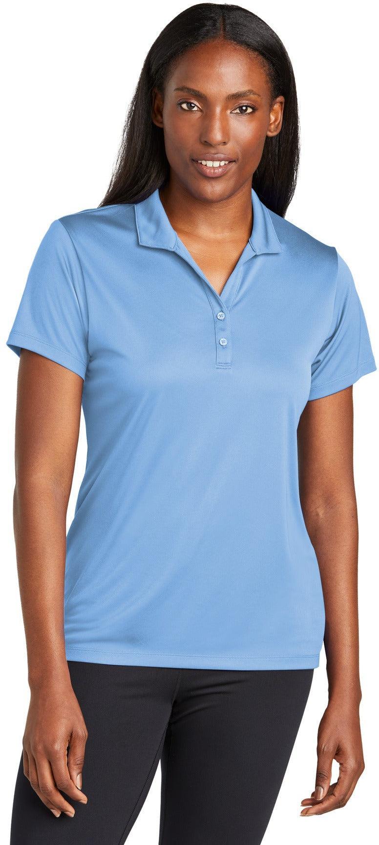 no-logo Sport-Tek Ladies PosiCharge Re-Compete Polo-Sport-Tek-Thread Logic