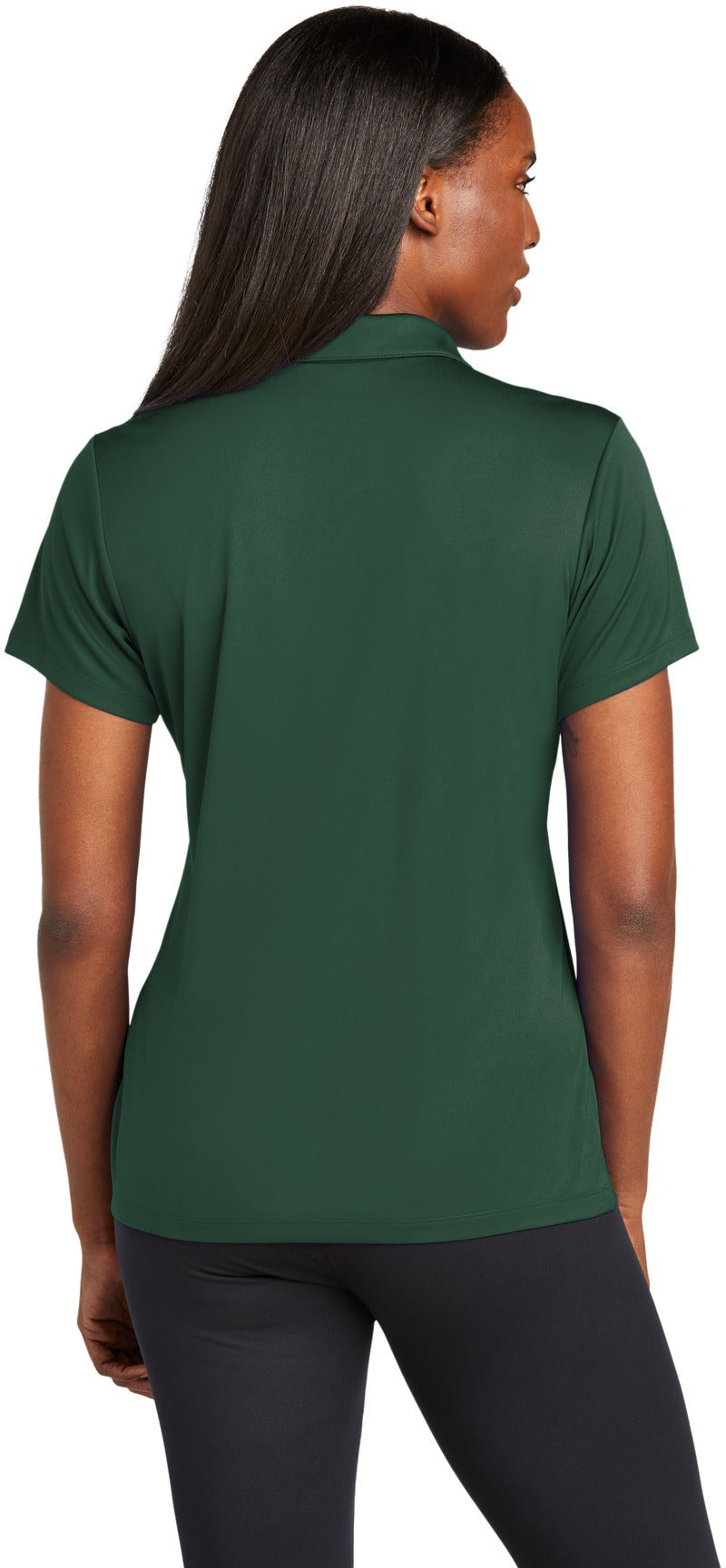 no-logo Sport-Tek Ladies PosiCharge Re-Compete Polo-Sport-Tek-Thread Logic