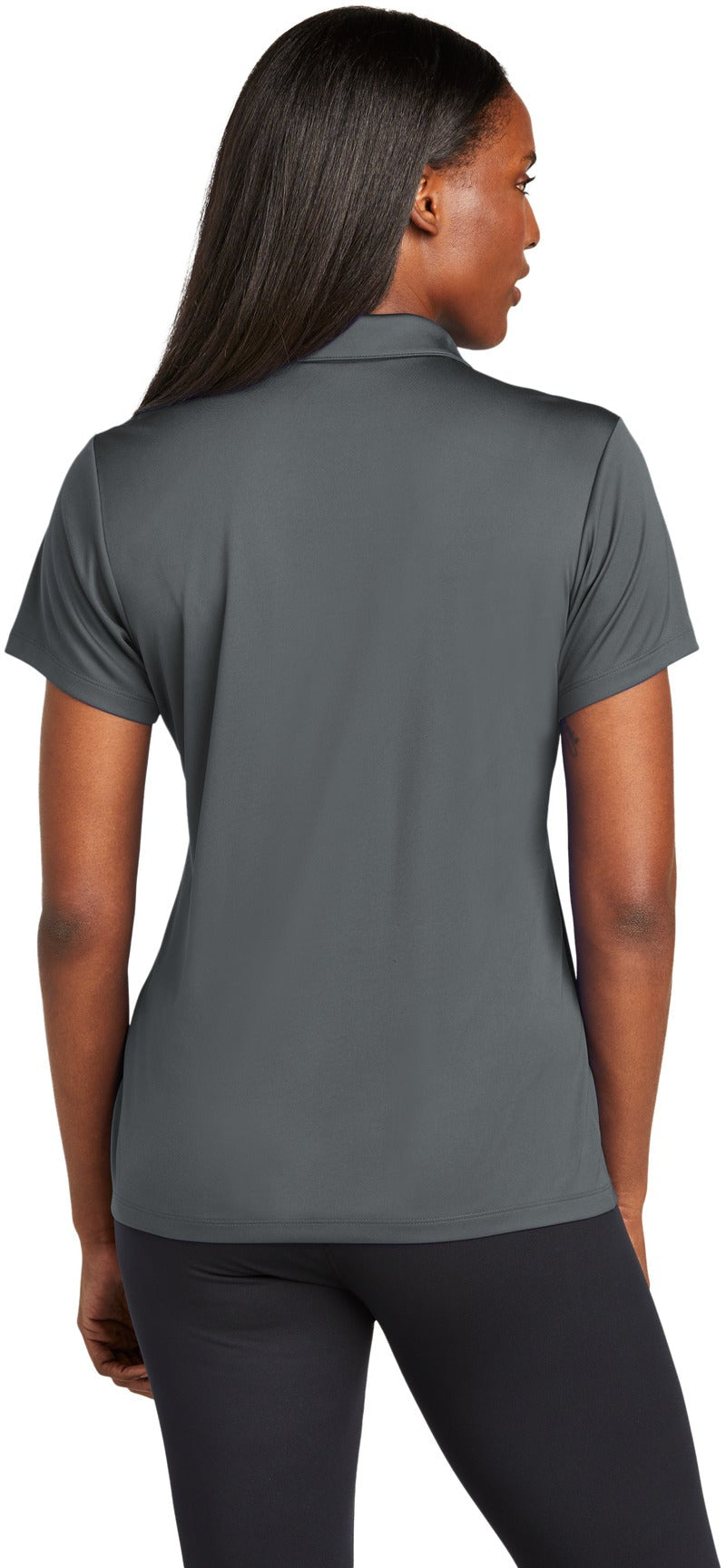 no-logo Sport-Tek Ladies PosiCharge Re-Compete Polo-Sport-Tek-Thread Logic