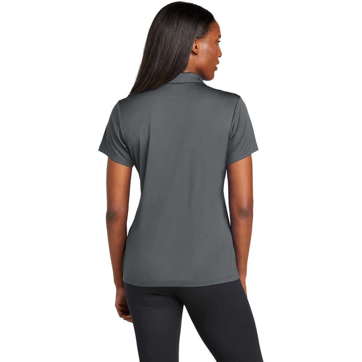 no-logo Sport-Tek Ladies PosiCharge Re-Compete Polo-Sport-Tek-Thread Logic