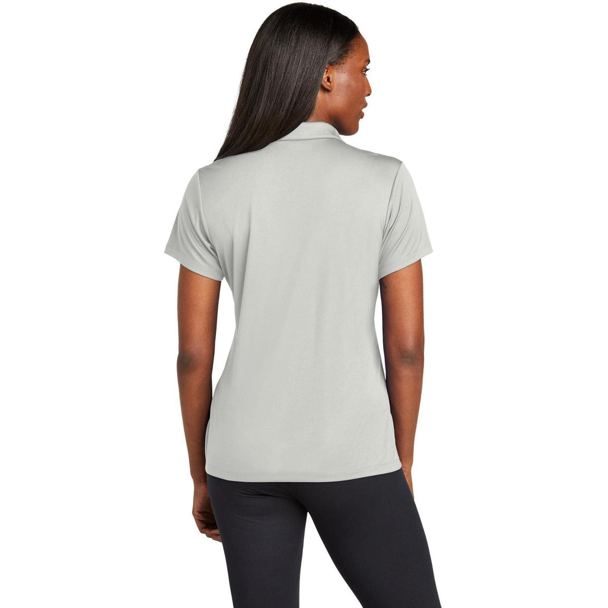 no-logo Sport-Tek Ladies PosiCharge Re-Compete Polo-Sport-Tek-Thread Logic