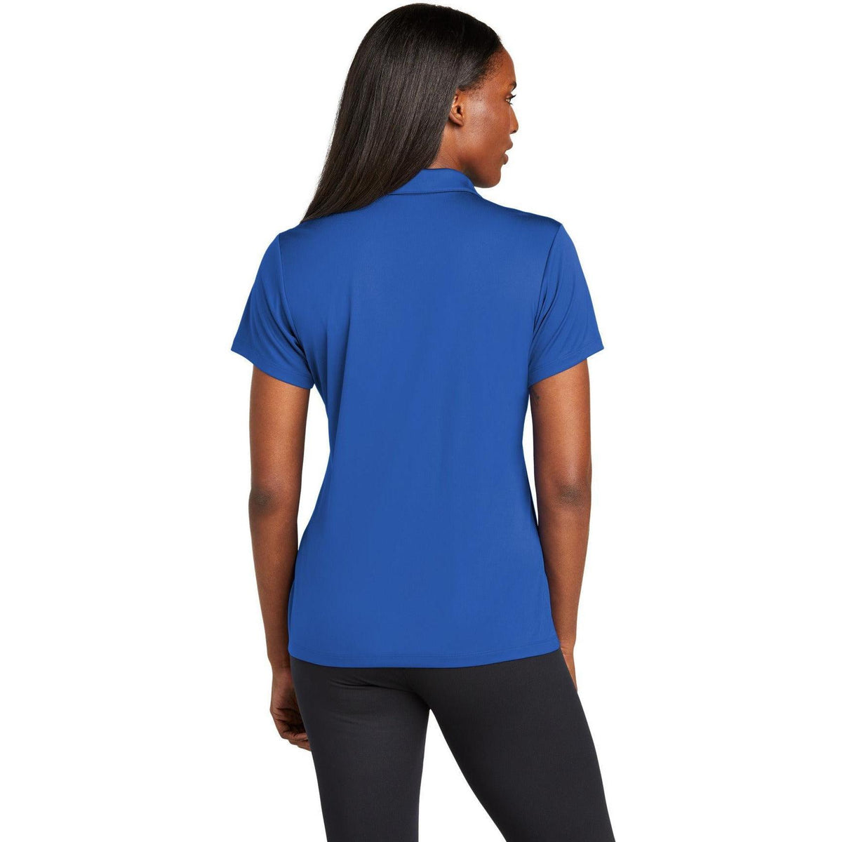 no-logo Sport-Tek Ladies PosiCharge Re-Compete Polo-Sport-Tek-Thread Logic