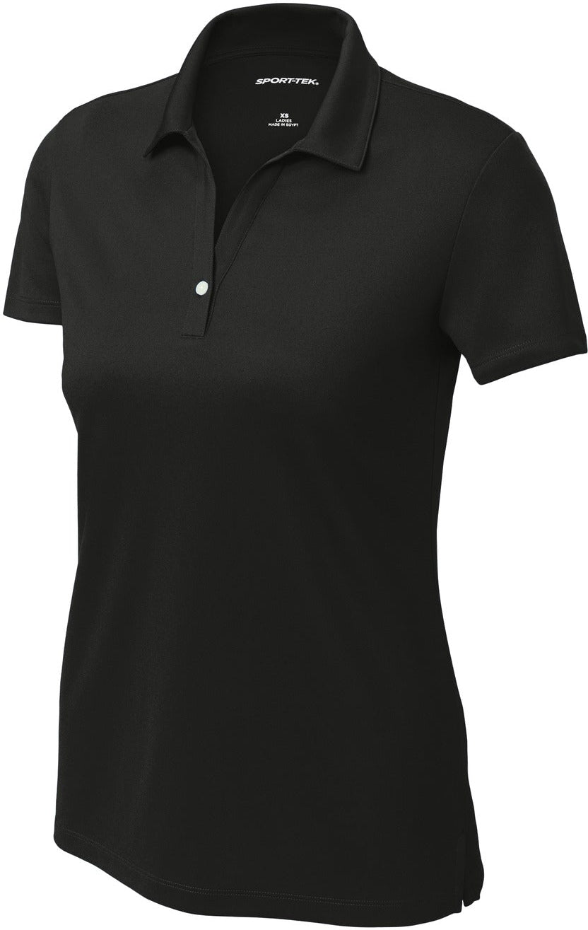 Sport-Tek Ladies UV Micropique Polo-Sport-Tek-Black-XS-Thread Logic