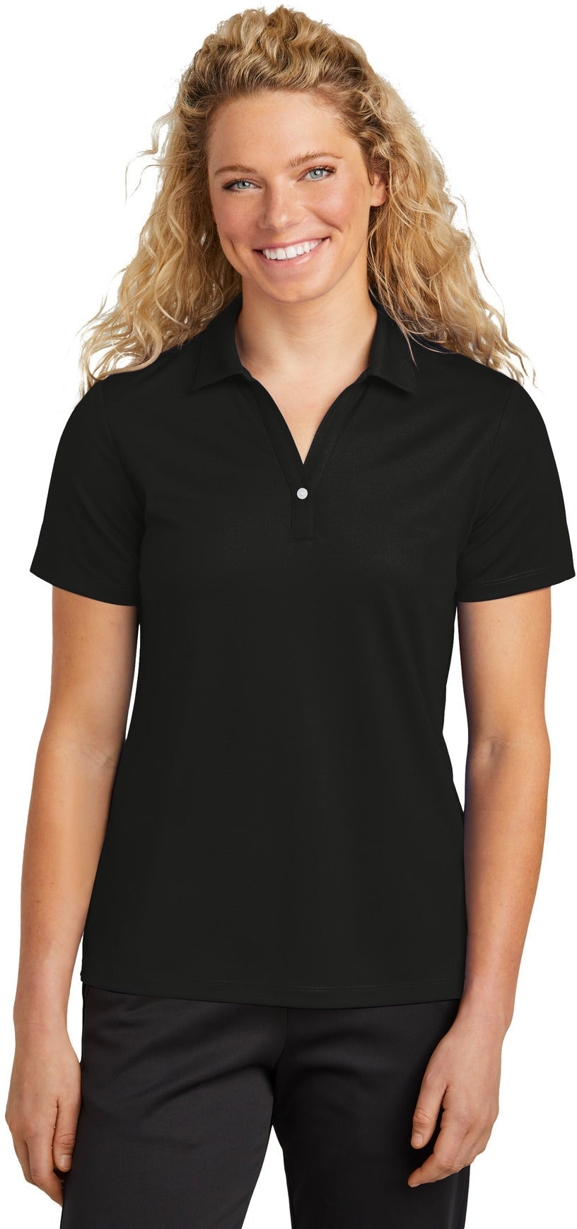 no-logo Sport-Tek Ladies UV Micropique Polo-Sport-Tek-Thread Logic