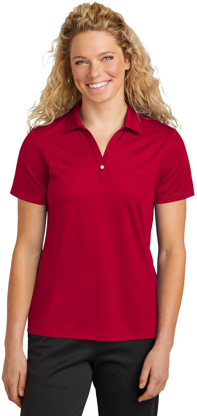no-logo Sport-Tek Ladies UV Micropique Polo-Sport-Tek-Thread Logic