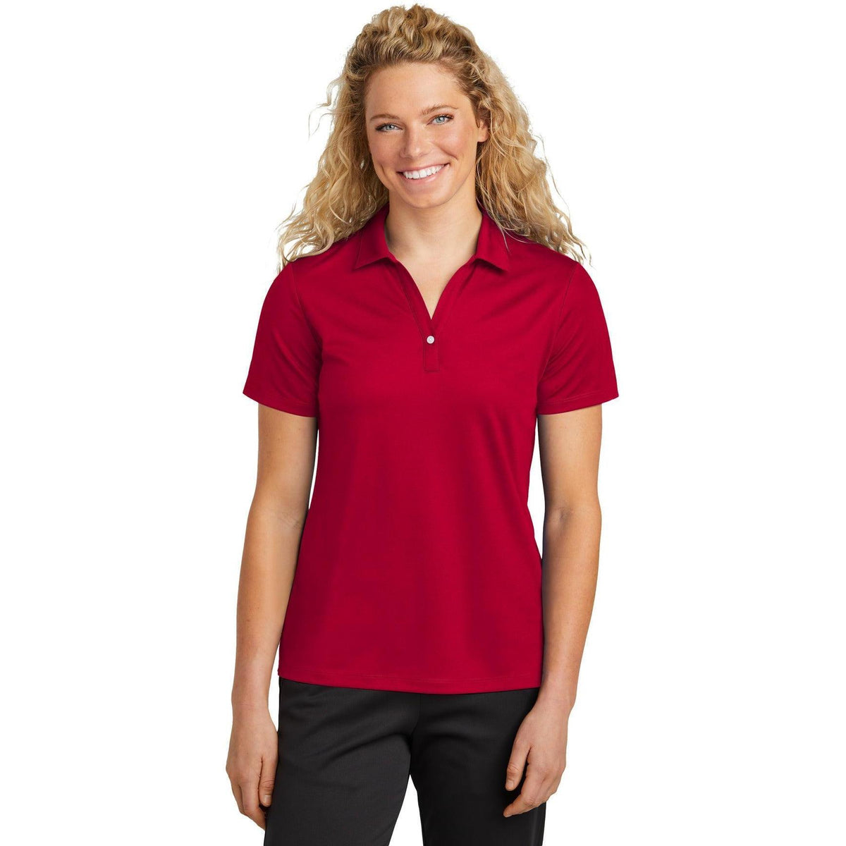 no-logo Sport-Tek Ladies UV Micropique Polo-Sport-Tek-Thread Logic