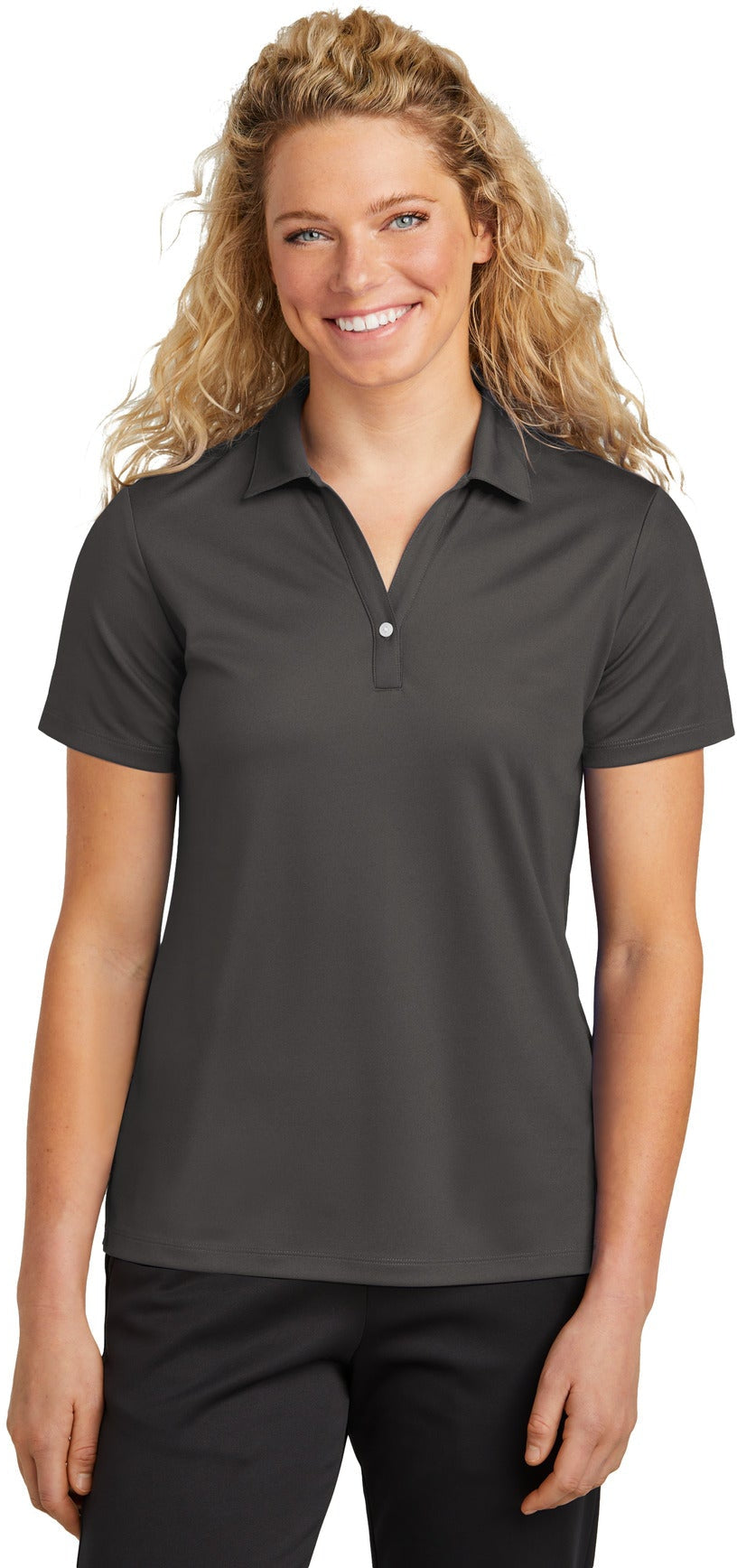 no-logo Sport-Tek Ladies UV Micropique Polo-Sport-Tek-Thread Logic