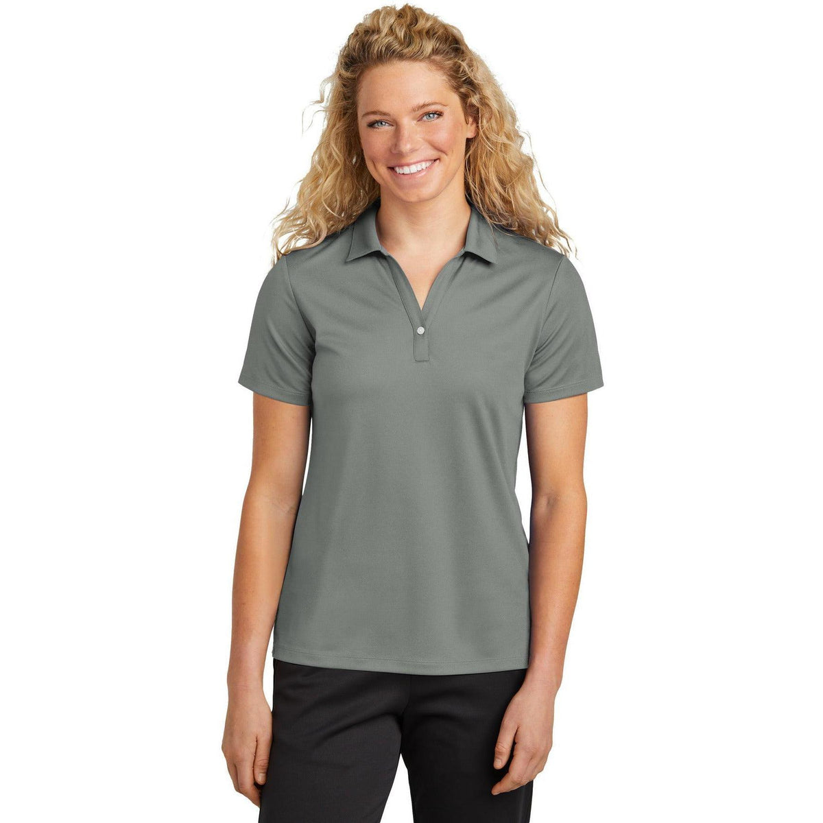 no-logo Sport-Tek Ladies UV Micropique Polo-Sport-Tek-Thread Logic