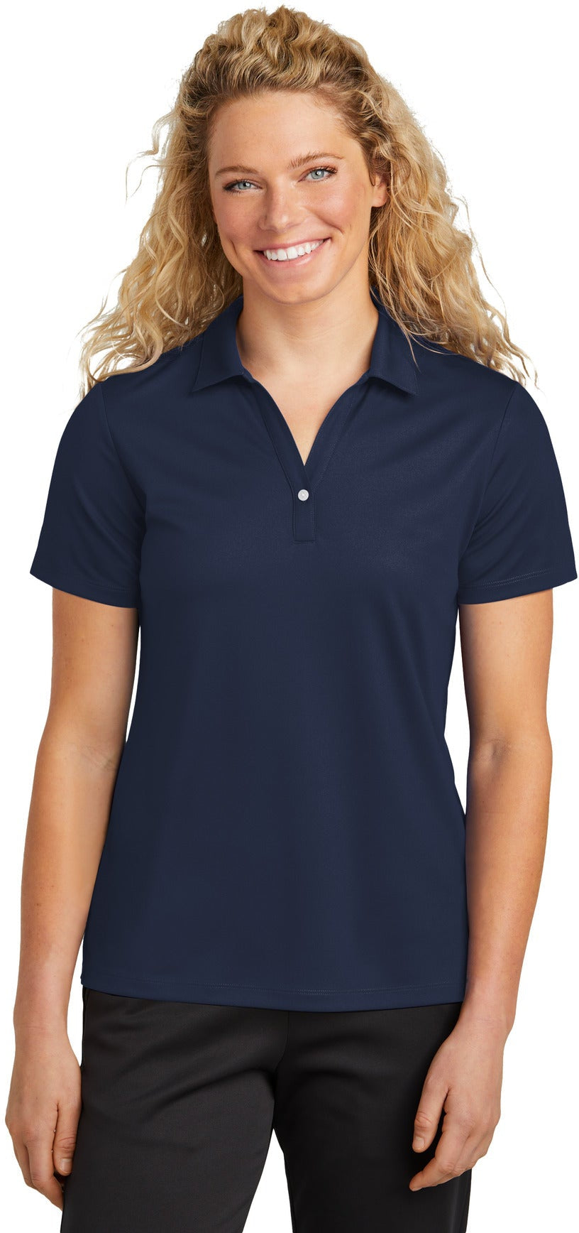 no-logo Sport-Tek Ladies UV Micropique Polo-Sport-Tek-Thread Logic