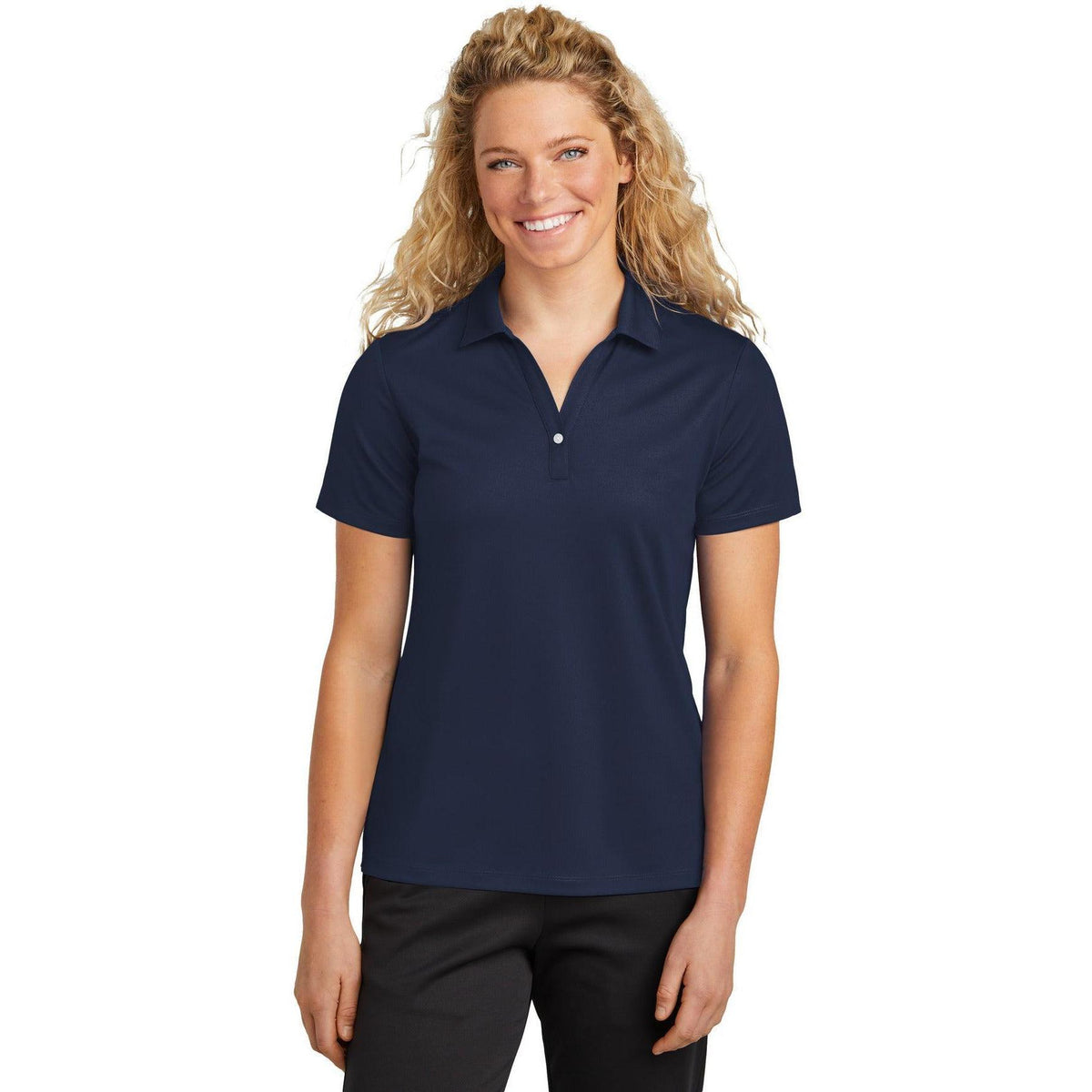 no-logo Sport-Tek Ladies UV Micropique Polo-Sport-Tek-Thread Logic