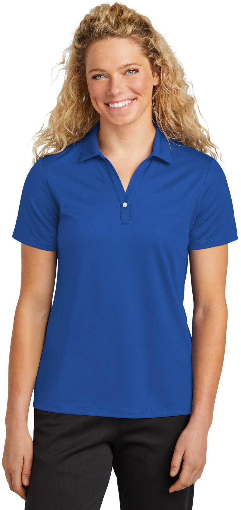 no-logo Sport-Tek Ladies UV Micropique Polo-Sport-Tek-Thread Logic
