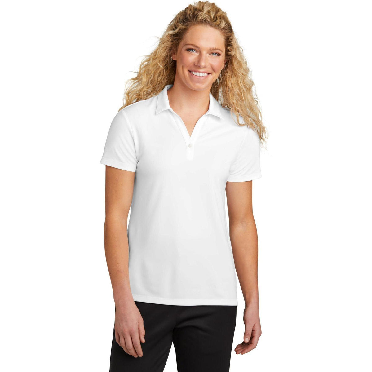 no-logo Sport-Tek Ladies UV Micropique Polo-Sport-Tek-Thread Logic
