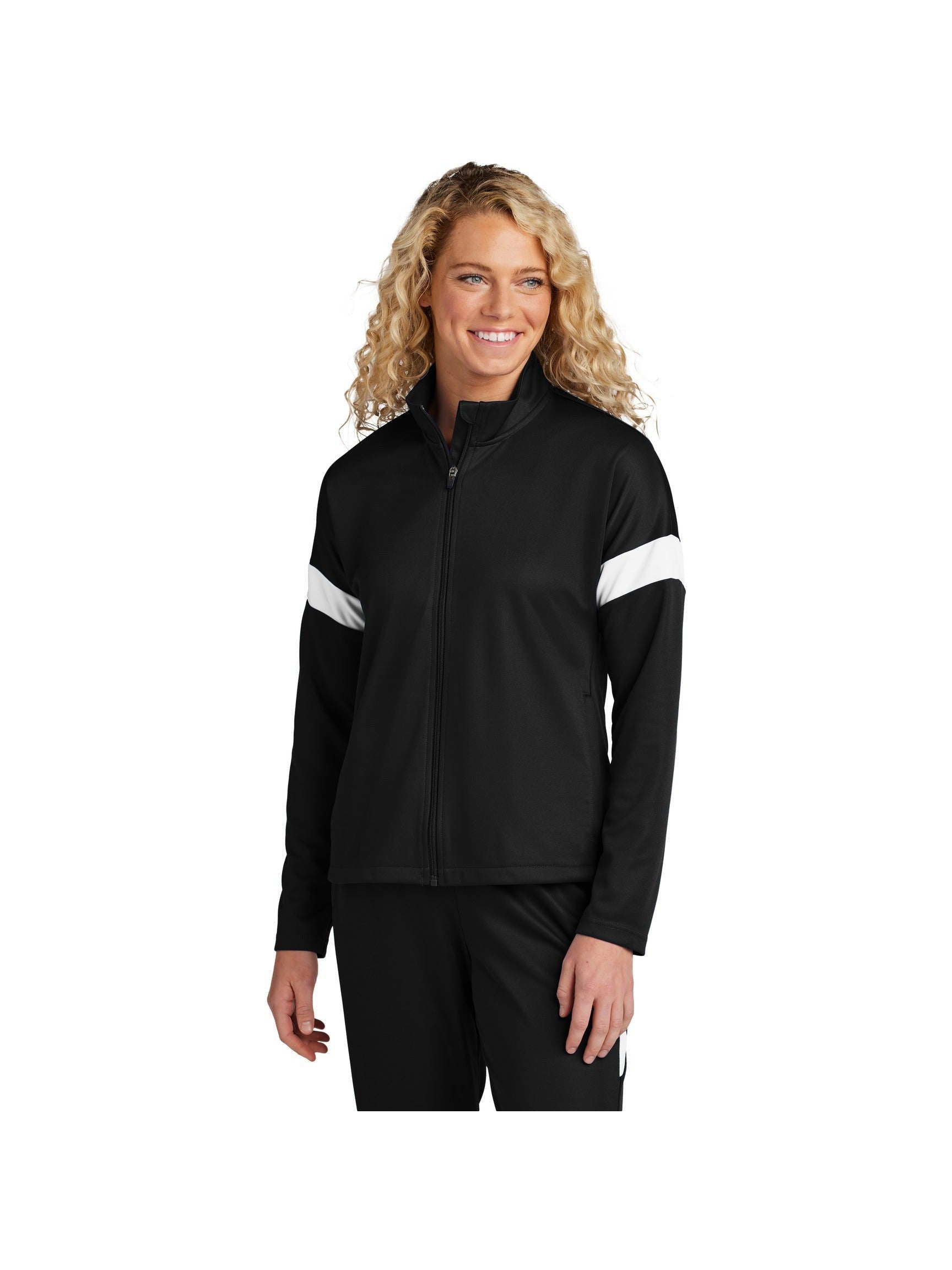 no-logo Sport-Tek Ladies Travel Full-Zip Jacket-Sport-Tek-Thread Logic