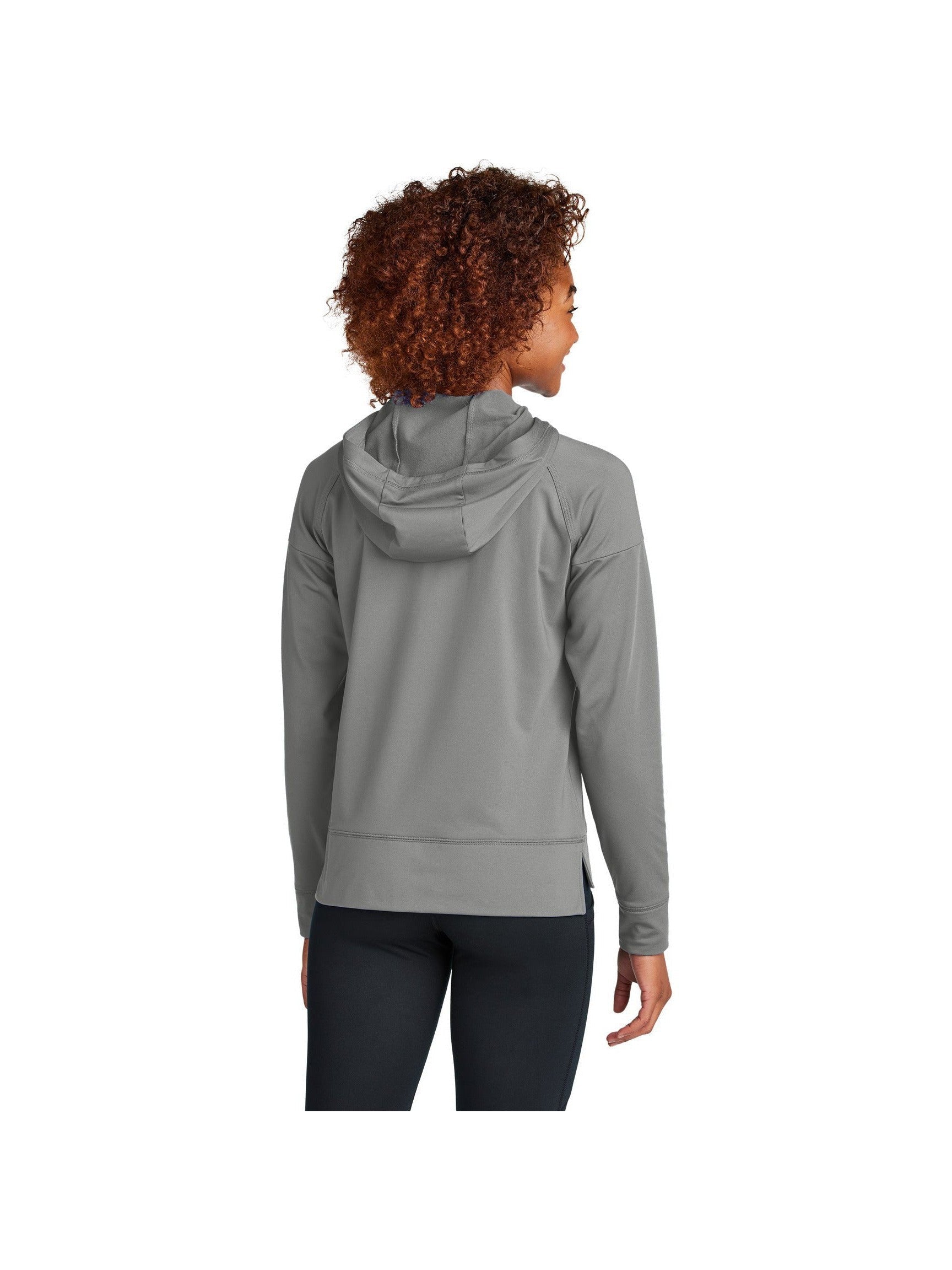 no-logo Sport-Tek Ladies Sport-Wick Stretch 1/2-Zip Hoodie-Sport-Tek-Thread Logic