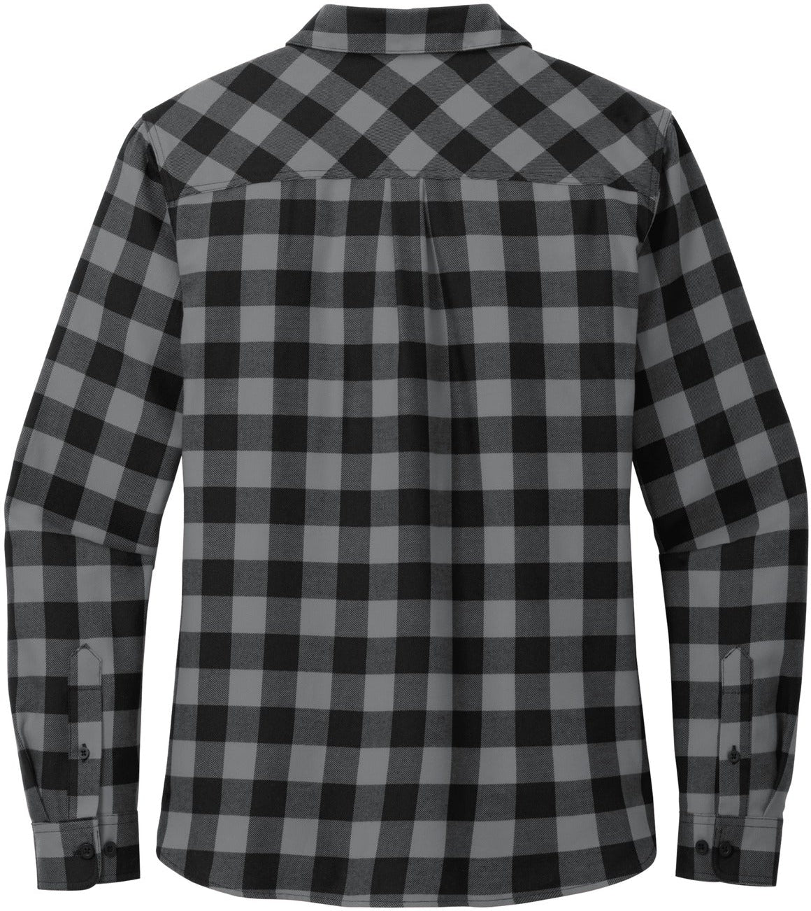 no-logo Port Authority Ladies Plaid Flannel Shirt-Port Authority-Thread Logic