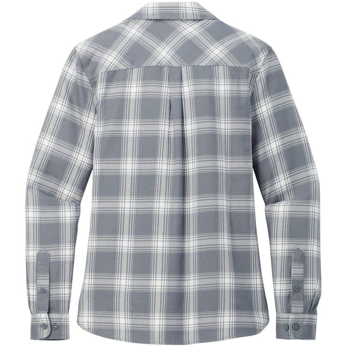 no-logo Port Authority Ladies Plaid Flannel Shirt-Port Authority-Thread Logic