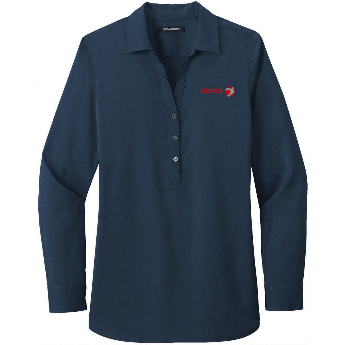 no-logo Port Authority Women's City Stretch Tunic-Dress Shirts-Port Authority-Thread Logic