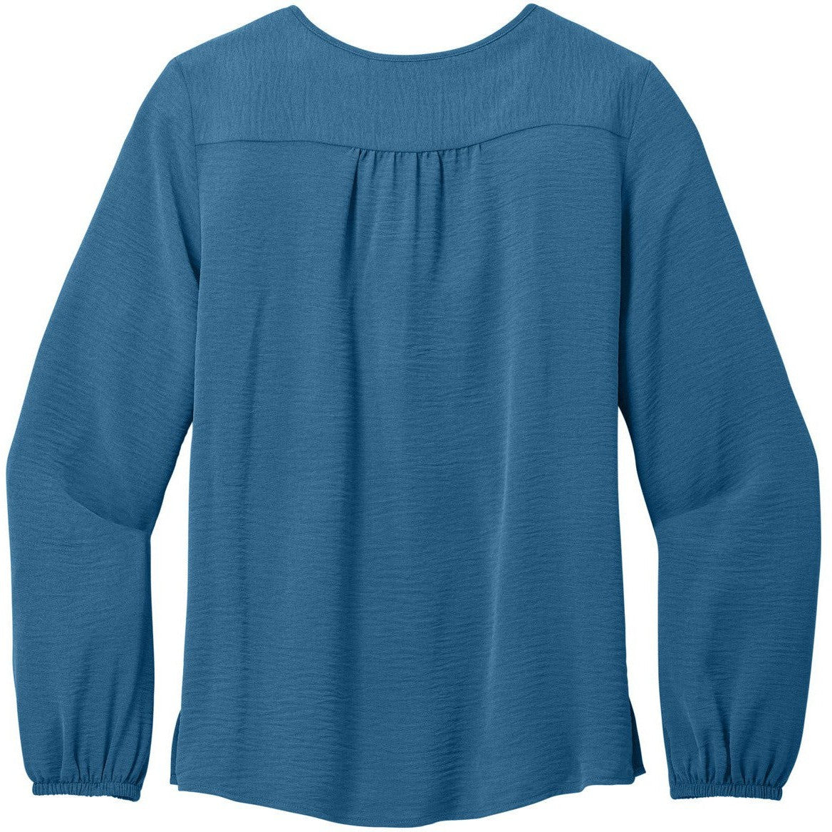 no-logo Port Authority Ladies Textured Crepe Blouse-Port Authority-Thread Logic