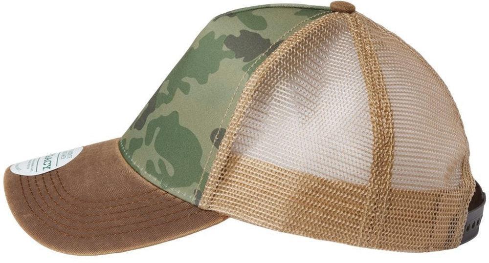 no-logo Legacy Old Favorite Five-Panel Trucker Cap-Hats-Legacy-Thread Logic