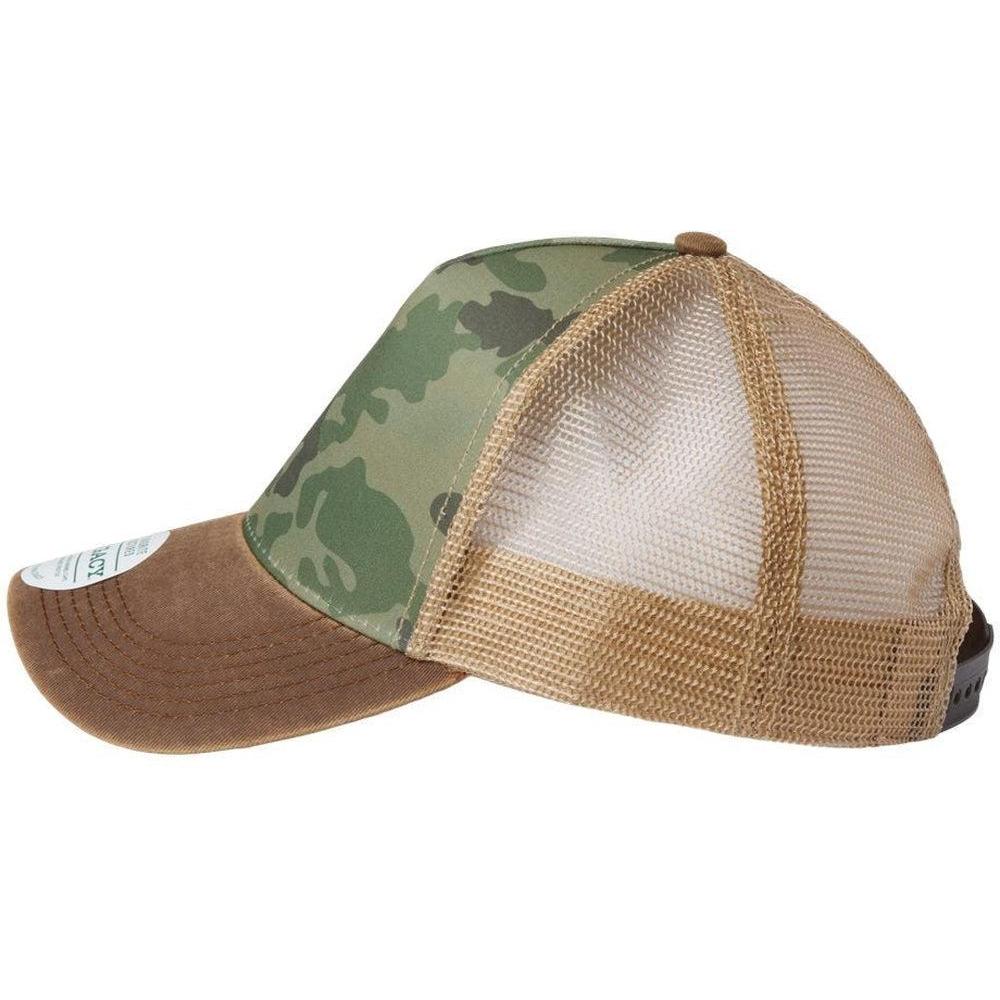 no-logo Legacy Old Favorite Five-Panel Trucker Cap-Hats-Legacy-Thread Logic