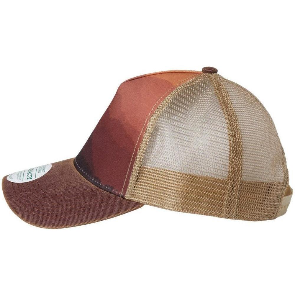 no-logo Legacy Old Favorite Five-Panel Trucker Cap-Hats-Legacy-Thread Logic
