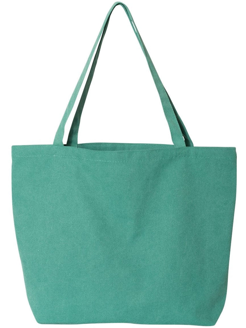 no-logo Liberty Bags Pigment-Dyed Premium Canvas Tote-Bags-Liberty Bags-Thread Logic