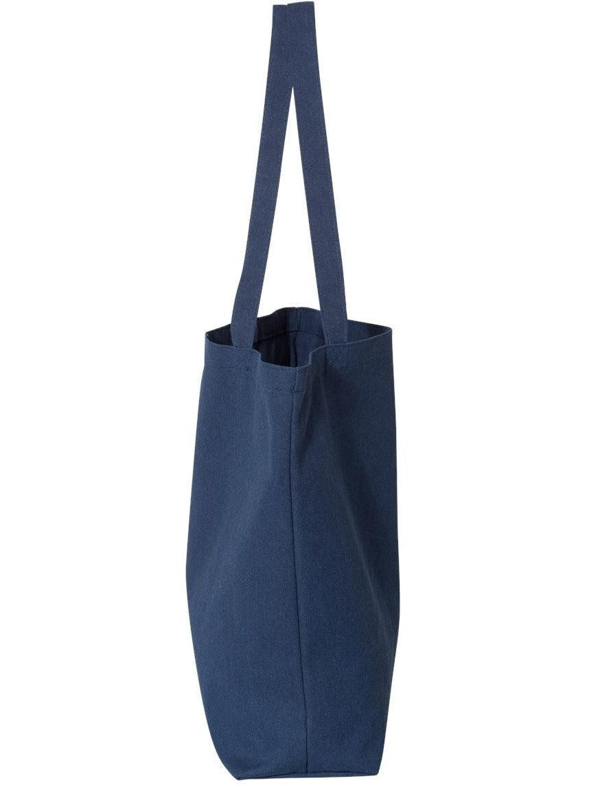 no-logo Liberty Bags Pigment-Dyed Premium Canvas Tote-Bags-Liberty Bags-Thread Logic