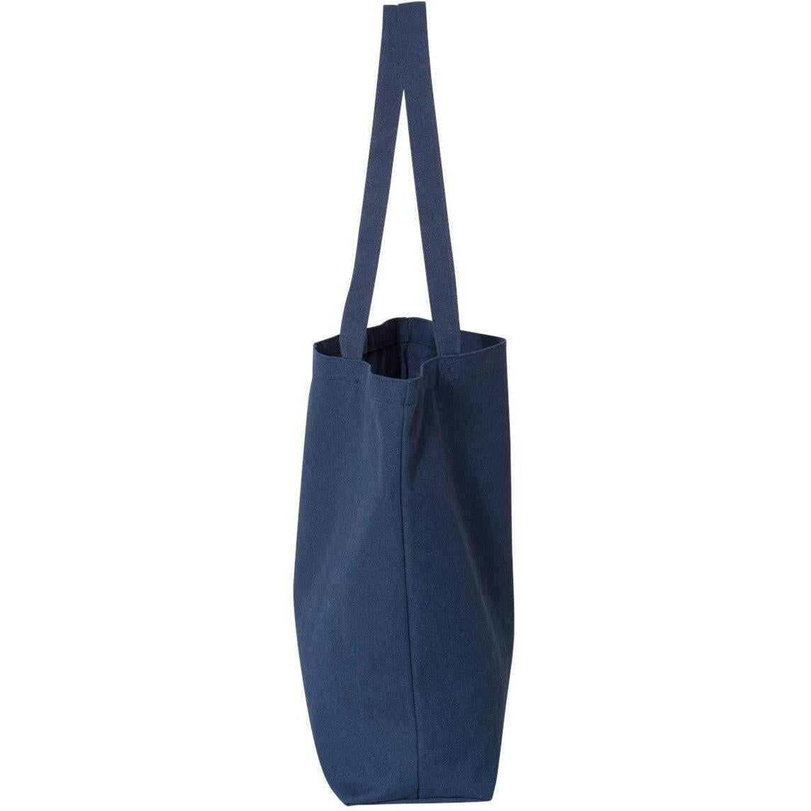 no-logo Liberty Bags Pigment-Dyed Premium Canvas Tote-Bags-Liberty Bags-Thread Logic
