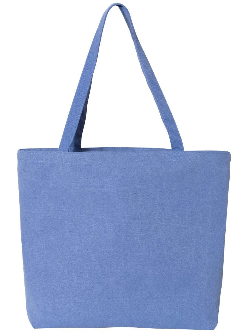 no-logo Liberty Bags Pigment-Dyed Premium Canvas Tote-Bags-Liberty Bags-Thread Logic
