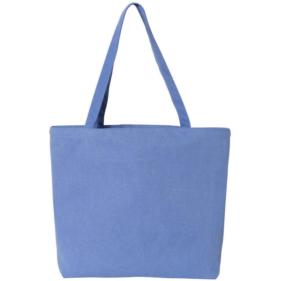 no-logo Liberty Bags Pigment-Dyed Premium Canvas Tote-Bags-Liberty Bags-Thread Logic