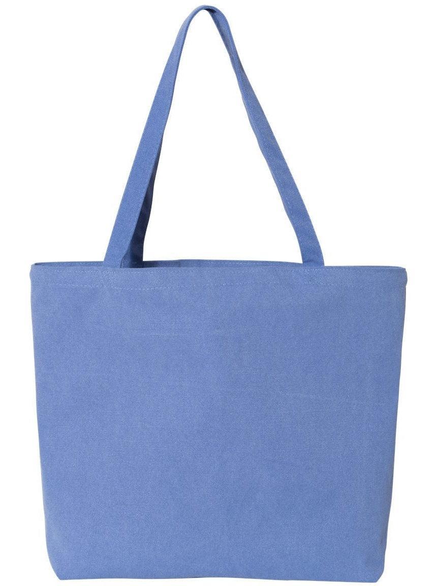 no-logo Liberty Bags Pigment-Dyed Premium Canvas Tote-Bags-Liberty Bags-Thread Logic