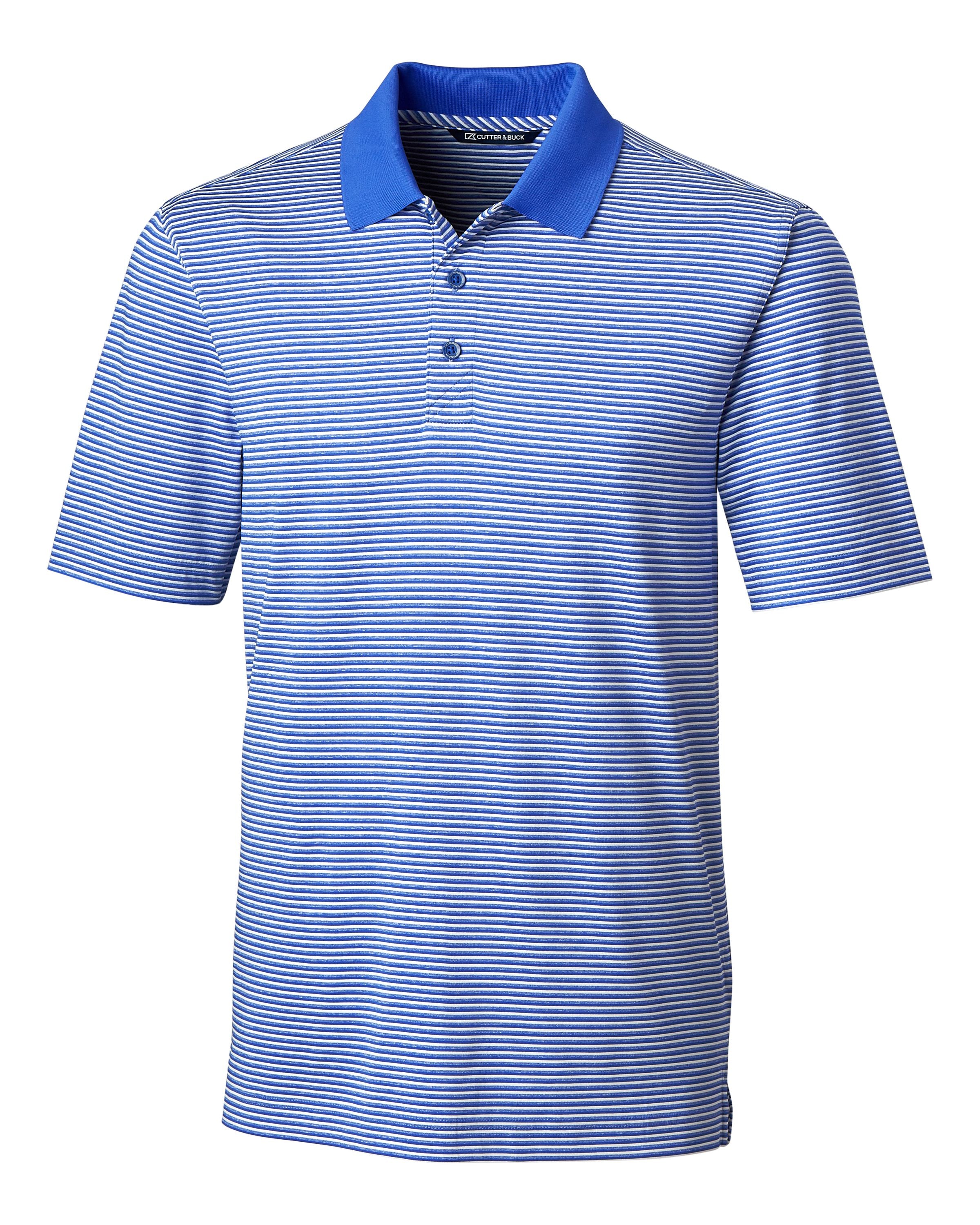 Cutter & Buck Forge Tonal Stripe Stretch Polo