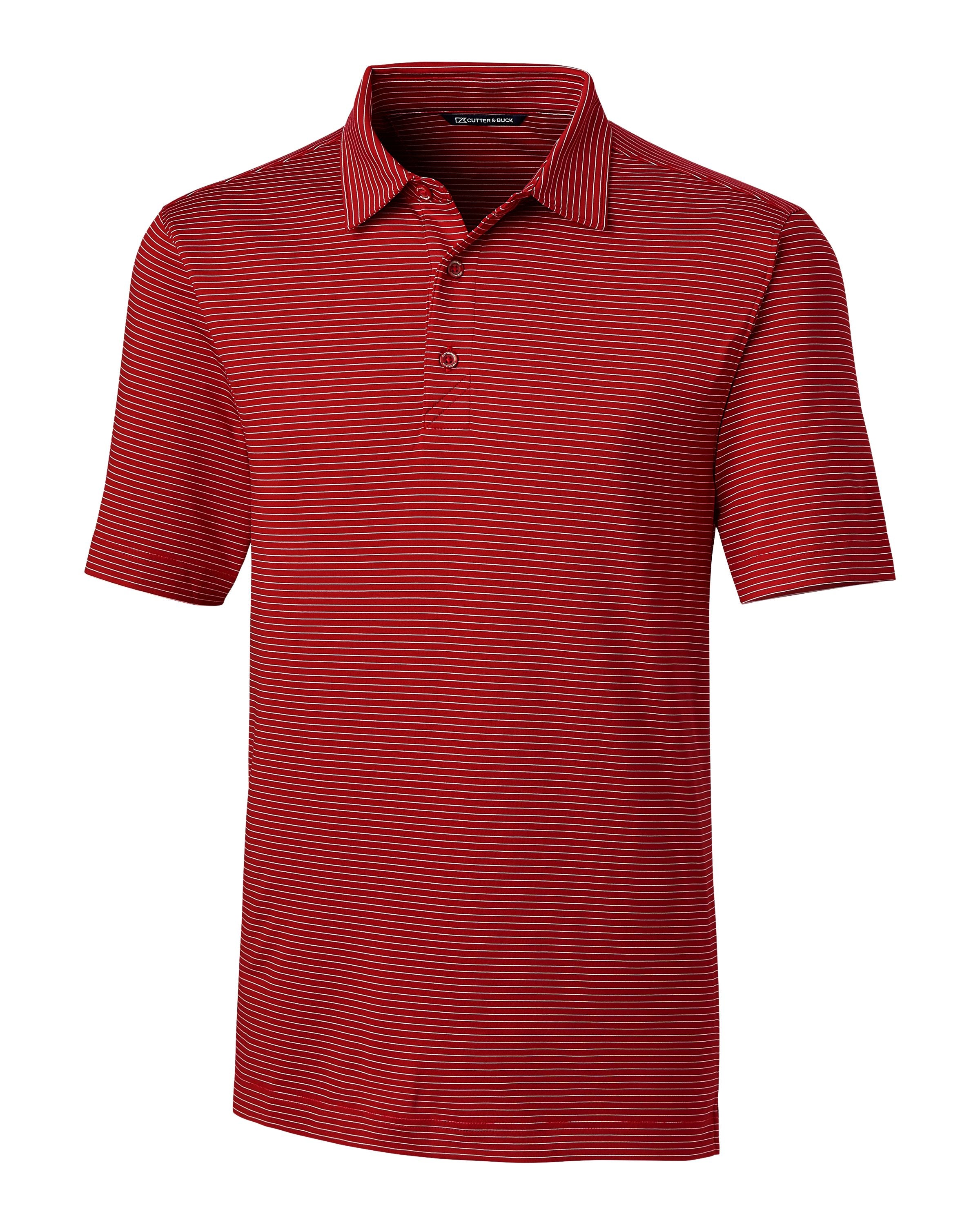 Cutter & Buck Tall Forge Pencil Stripe Stretch Polo
