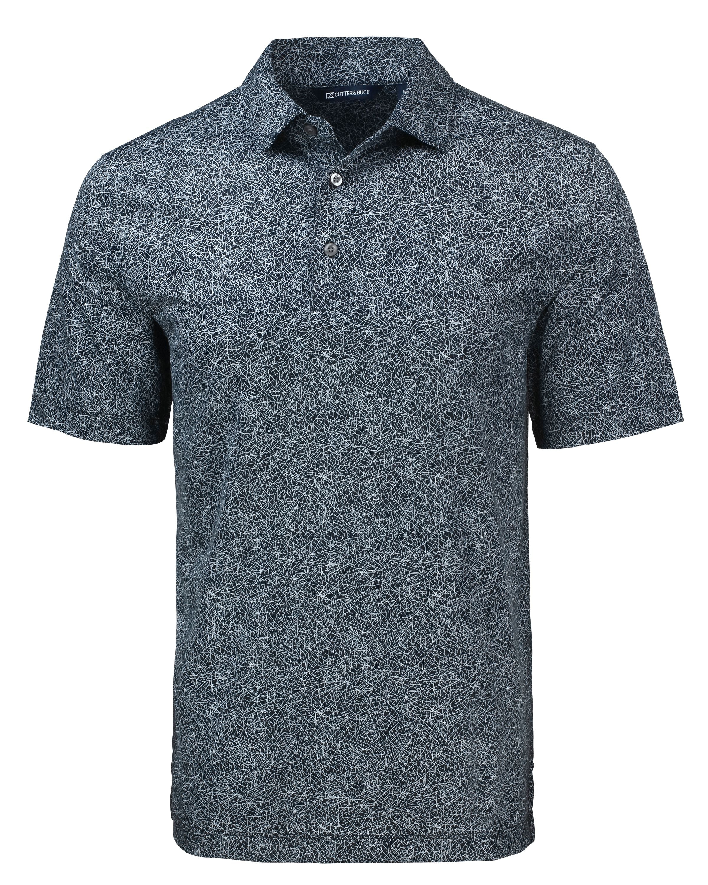 Cutter & Buck Pike Constellation Print Stretch Polo