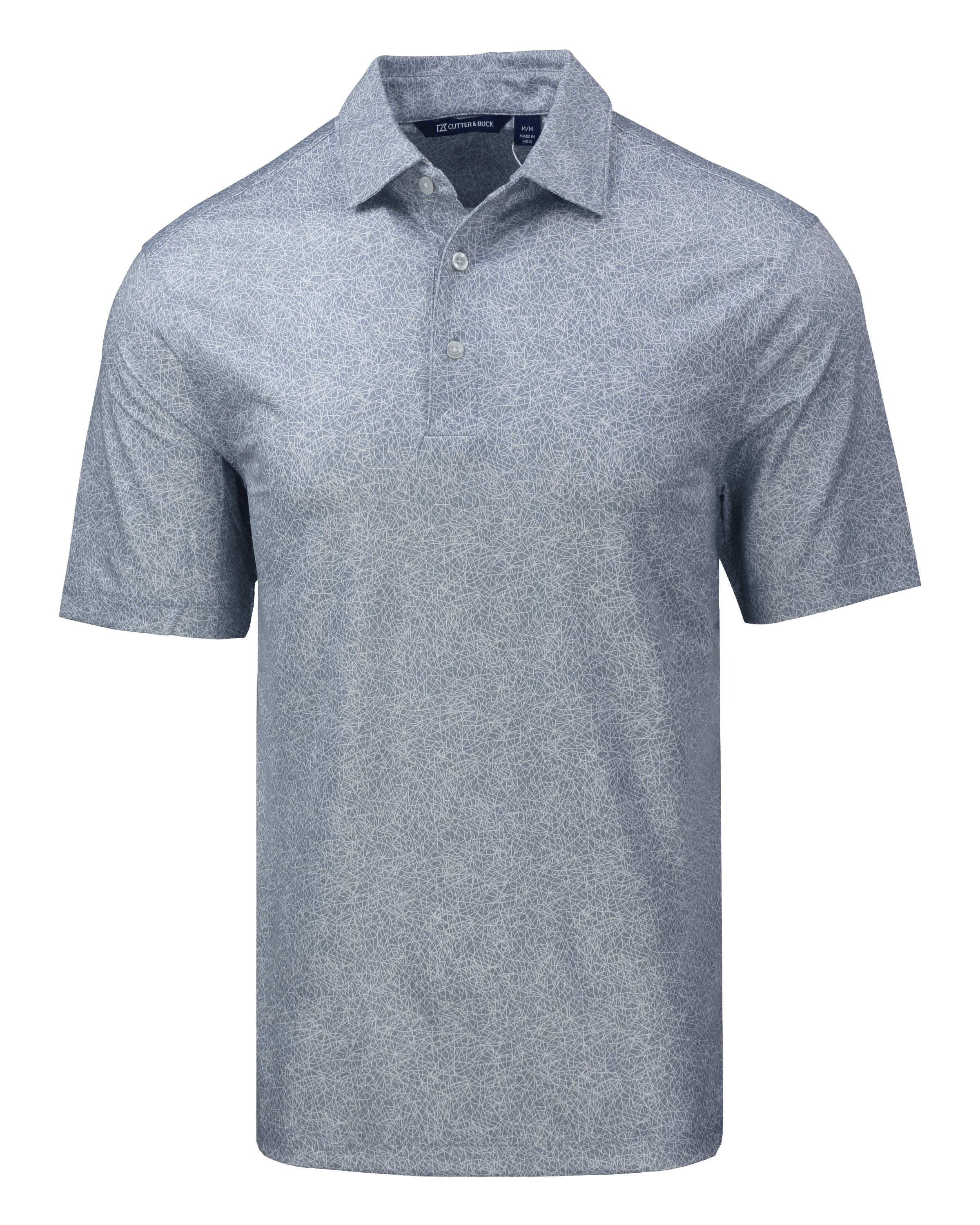 Cutter & Buck Pike Constellation Print Stretch Polo