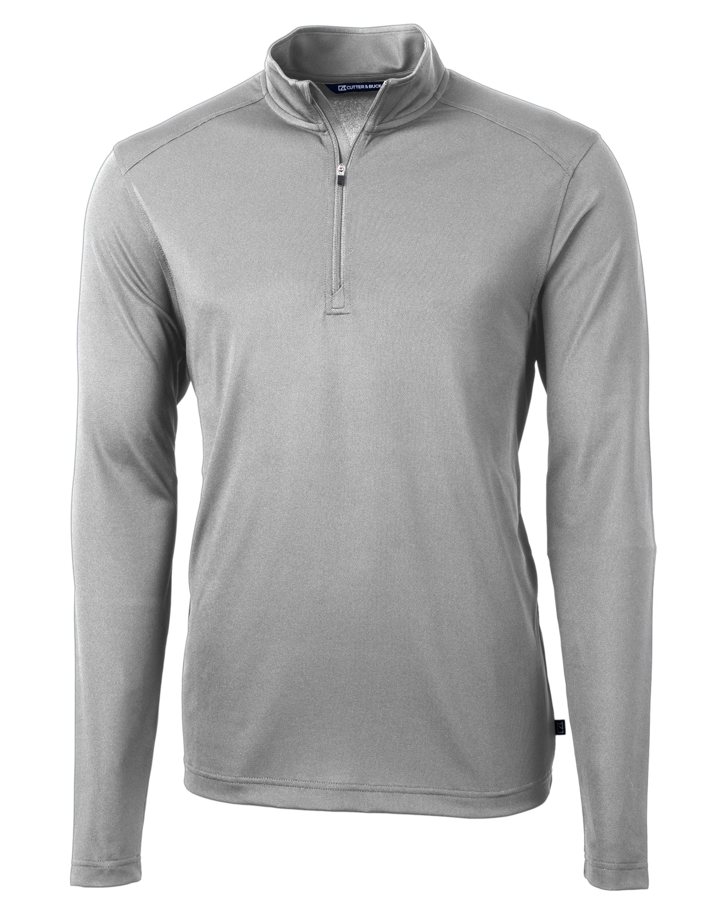 OUTLET-Cutter & Buck Tall Virtue Eco Pique Recycled Quarter Zip Pullover