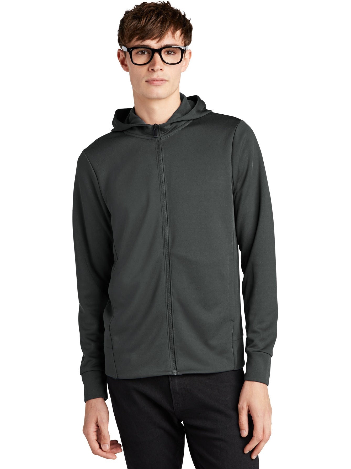 no-logo MERCER+METTLE Double-Knit Full-Zip Hoodie-Regular-Mercer Mettle-Thread Logic