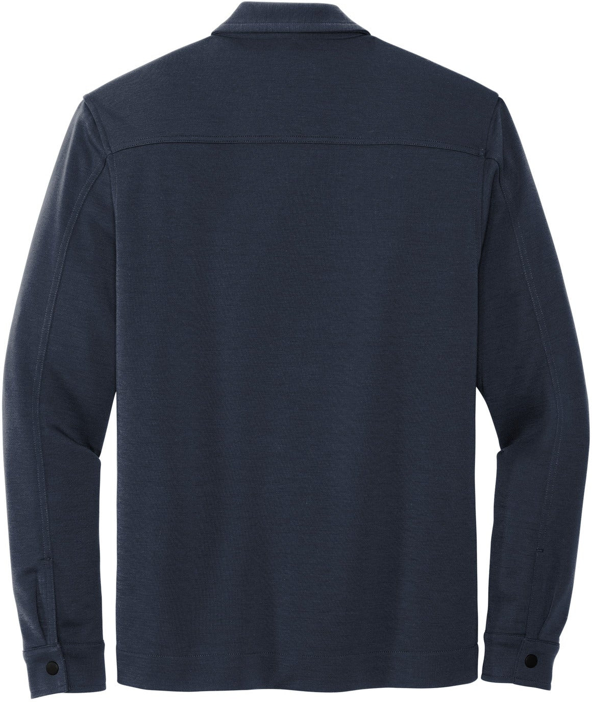 no-logo MERCER+METTLE Double-Knit Snap Front Jacket-Regular-Mercer Mettle-Thread Logic